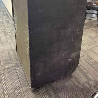 Vintage Ampeg V4B 2x15 bass cabinet with EV 15B speakers image 8