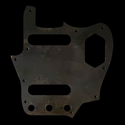 Made-to-Order - Statuary Bronze Brass - USA Jaguar AVRI 60s Pickguard Scratchplate for Fender - Hand-finished image 1