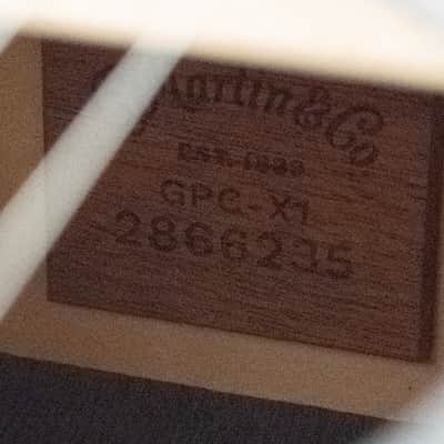 Martin GPC-X1E Grand Performance Acoustic-electric Guitar - Black image 12