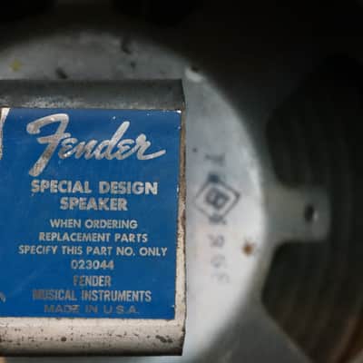 1968 Fender Champ-Amp AA764 "Drip Edge" Silverface Vintage Tube Amplifier – Original Transformer, Original Speaker, Original Fender Cover (From Corona) image 9