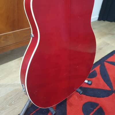 Maton 777 Supreme 1964 - Translucent red image 12