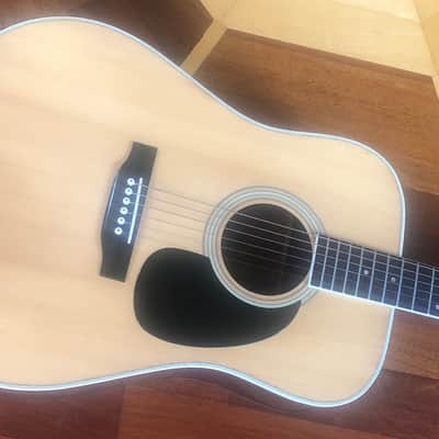 100% ORIGINAL 1970s Sigma by Martin DR-7 ACOUSTIC GUITAR MIJ w/ GIG BAG CASE image 4