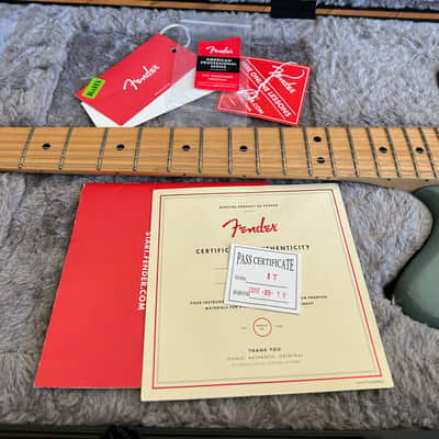 Fender American Professional Jazzmaster with Maple Fretboard 2017 - 2019 - Sonic Grey image 3