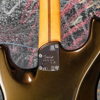 USED Fender American Ultra Stratocaster - Texas Tea image 9