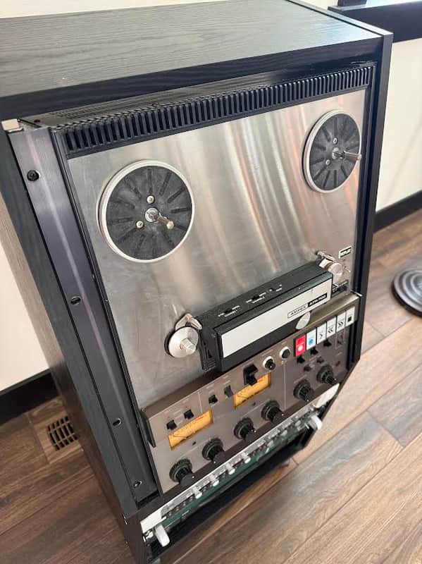 Ampex ATR-700 Two-track reel to reel recorder with remote image 1