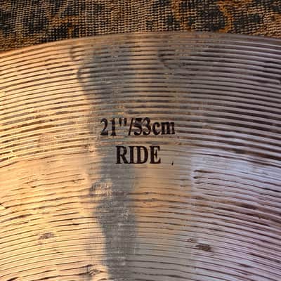 Rare ULTRA DARK Complex Istanbul Mehmet 21” MC Jazz Ride Crash 2209 g PERFECT! CRASHABLE image 7