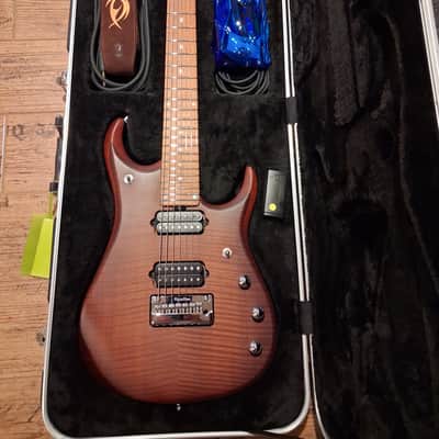 Ernie Ball Music Man John Petrucci Signature JP15-7 2015 - Tiger Eye Quilt image 6