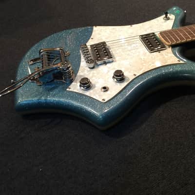 NO.109622 RARE EKO 700 Blue Sparkle/R bizarre Production Complete mint image 8
