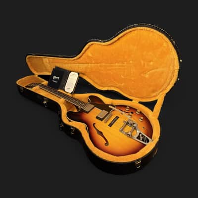 Gibson Custom Shop ES-335 1961 Reissue VOS Bigsby - Demo - 3,85kg - 2022 - Vintage Burst - VIDEO image 14