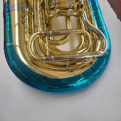 Mint Open Box Sierman "Tanker" 1030 Model BBb Tuba - Lacquered with Case and Mouthpiece image 2