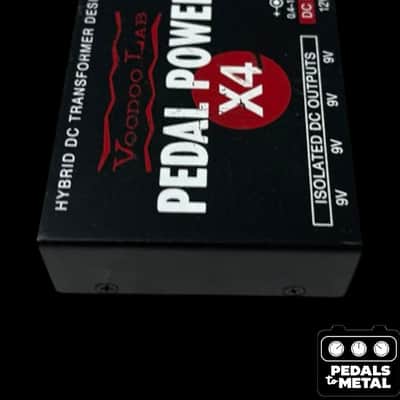 Voodoo Lab Pedal Power X4 2010s - Black - X18716 image 4