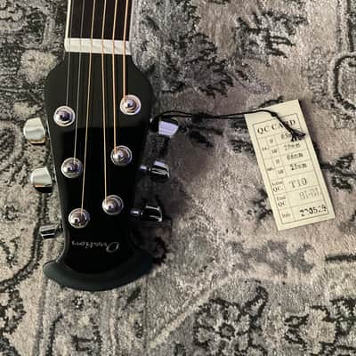 Ovation 6-String Acoustic-Electric Guitar, Right Handed, Black (CS24-5) image 7