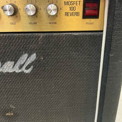 Marshall MOSFET 100 reverb 5100 80s - Black image 3