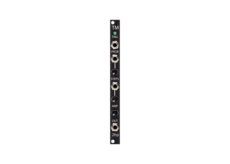 2hp TM Eurorack Random Sequence Generator Module - Black. - Black image 1