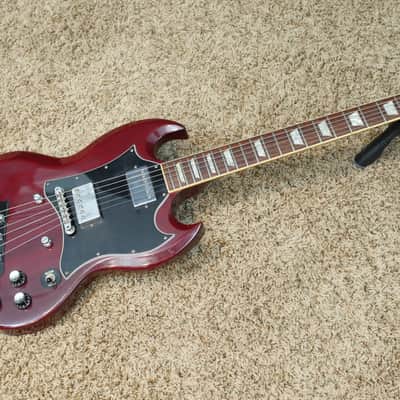 Video! 1993 Gibson "Headless" SG Standard Red image 3