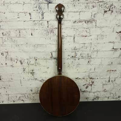 Vintage 1970s Lida Japan 5-String Bluegrass Banjo w/ Mahogany Resonator image 5