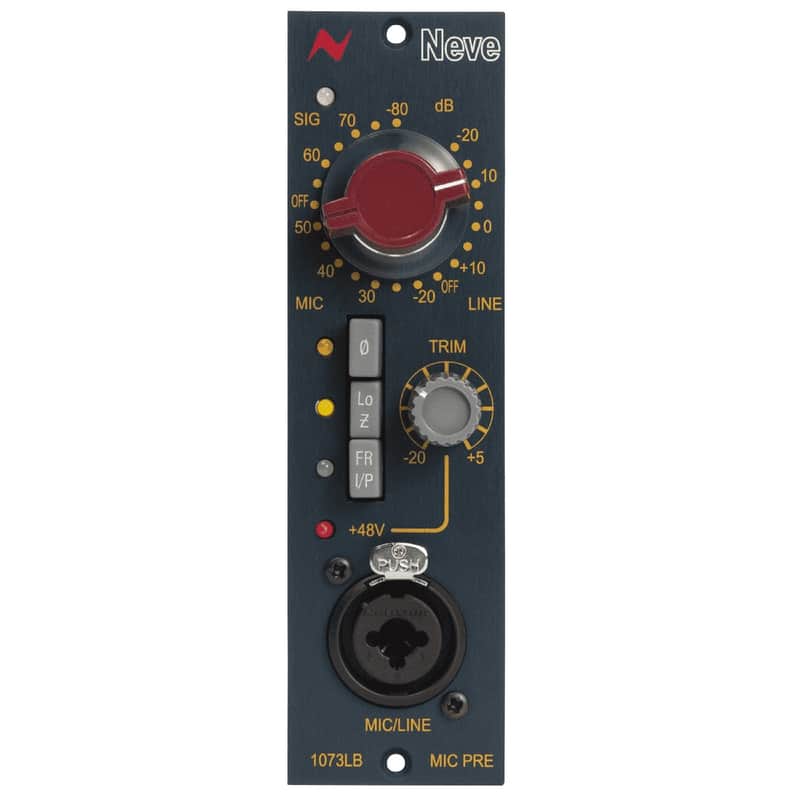 AMS Neve 1073LB 500 Series Mic Preamp Module - Blue image 1