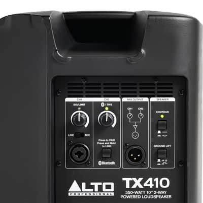 Alto Professional TX410 - 350-Watt 10-Inch Powered Loudspeaker with Bluetooth image 3