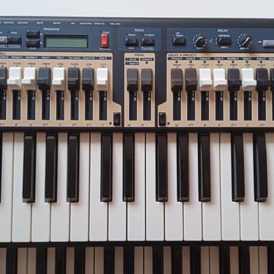 Nord C2D Dual 61-Key Manual Combo Organ 2012 - 2019 - Black with Wood Sides image 4