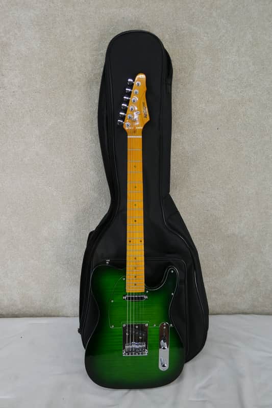 Leo Jaymez Telecaster - Green image 1