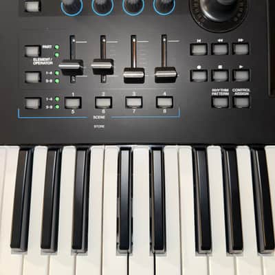 Yamaha MODX7+ 76-Key 16-Voice Synthesizer 2022 - Present - Black image 3