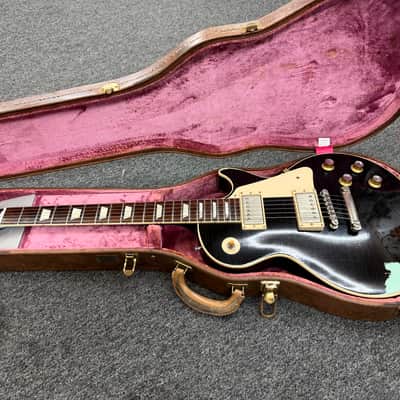 Gibson 1960 Standard Historic Les Paul 2016 - Black over Kerry Green Aged image 23