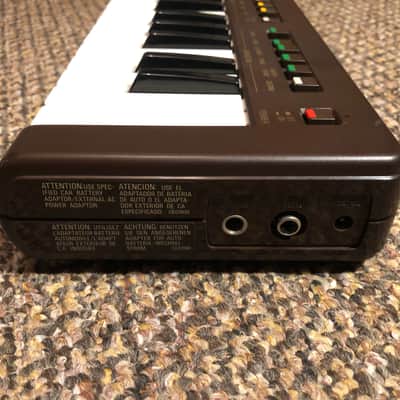 vintage Yamaha PS-2 1980s Keyboard Synthesizer Brown image 4