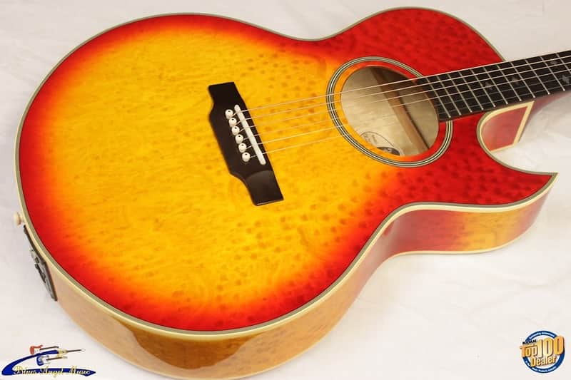 2003 Epiphone PR7E Acoustic-Electric Guitar w/ HSC, Very Good Condition! #24428 image 1