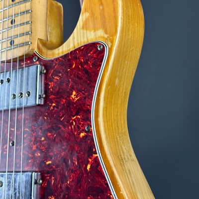 Vintage 1977 Fender Telecaster Deluxe Natural w/Non-Original Case TSU22958 image 5