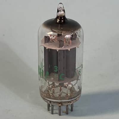 1950s Sylvania 12AU7A ECC82 Vintage Halo Getter Preamp Tube! T201 image 2