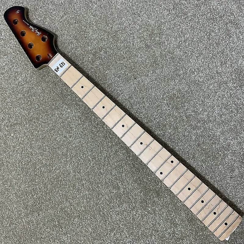 Harley Benton 5 String Bass Maple Wood Neck and 20 Frets Rosewood Fingerboard Fretboard image 1