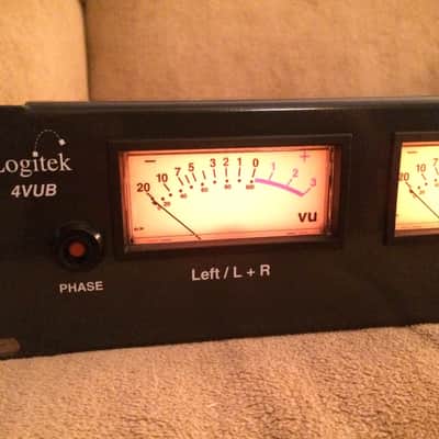 Logitek 4VUB Quad Lighted VU Meter image 3