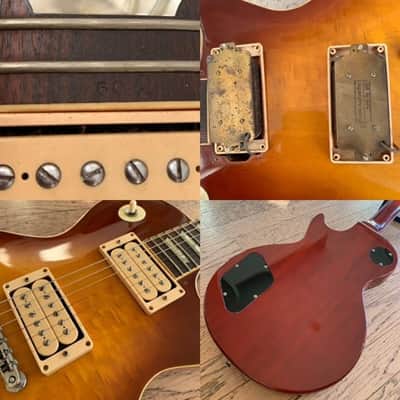 1980 Tokai Reborn Old LS-60 Violin Burst Japan Vintage OHSC Ships from USA image 10