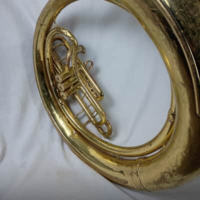Conn 20K BBb Sousaphone with case and neck - Overhaul with dent removal image 8