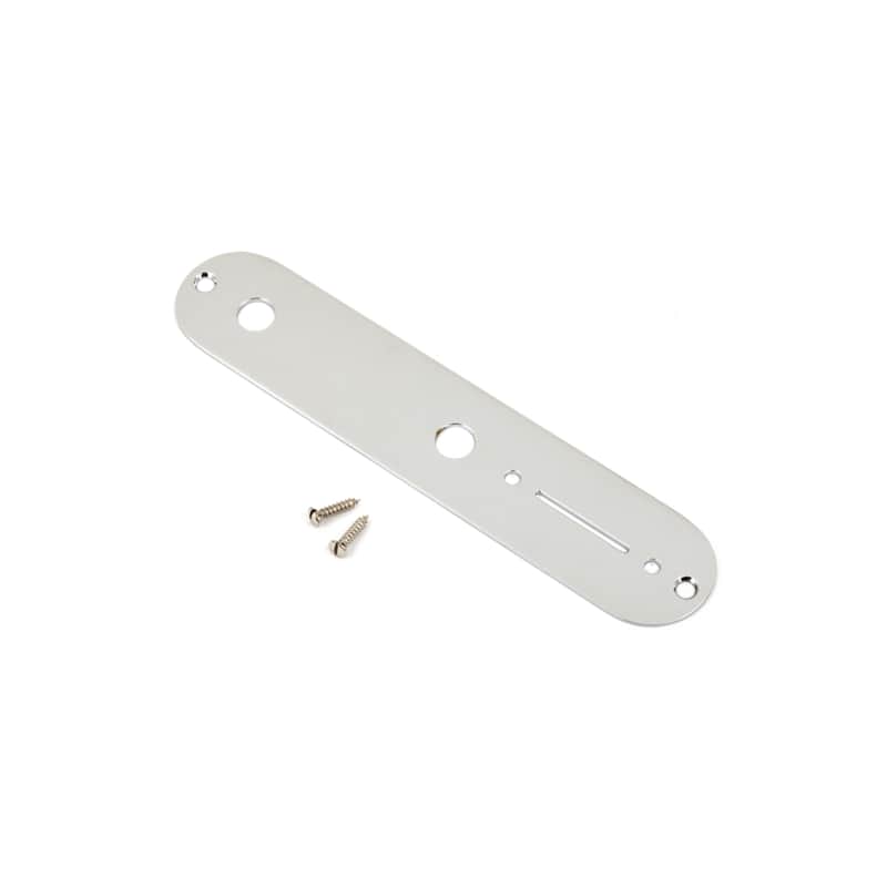 NEW Fender Vintage Telecaster Control Plate - Chrome image 1