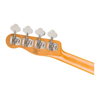 Squier Classic Vibe Telecaster Bass with Maple Fingerboard and Black Pickguard (Mocha) image 5