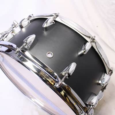 YAMAHA TMS1465CRS TOUR CUSTOM Maple Snare Licorice Satin 14x6.5 Yamaha Snare Drum (08/24) image 4