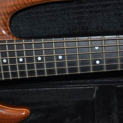 Carvin lb76 6 string bass guitar walnut image 6