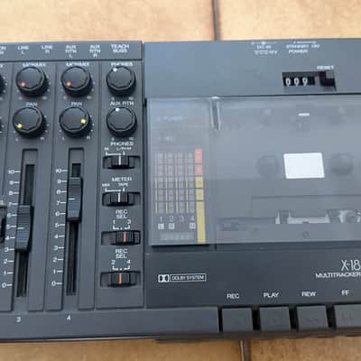 Fostex X18 - multitracker recorder cassette tape 4 tracks image 2