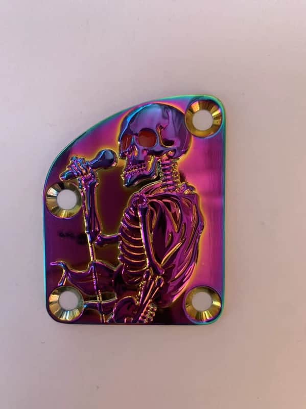 Vintage Neck Plate Luxury Art Collection - Neck Joint Plate w/ Screws image 1