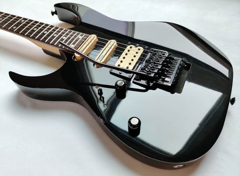 Ibanez RG560 1991 Black Lefty Left-Handed Rare MIJ w/OHSC image 1