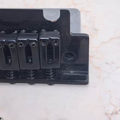 Unknown Complete Tremolo Bridge System w/ Posts & Springs- Rt Handed- Black Finish image 2