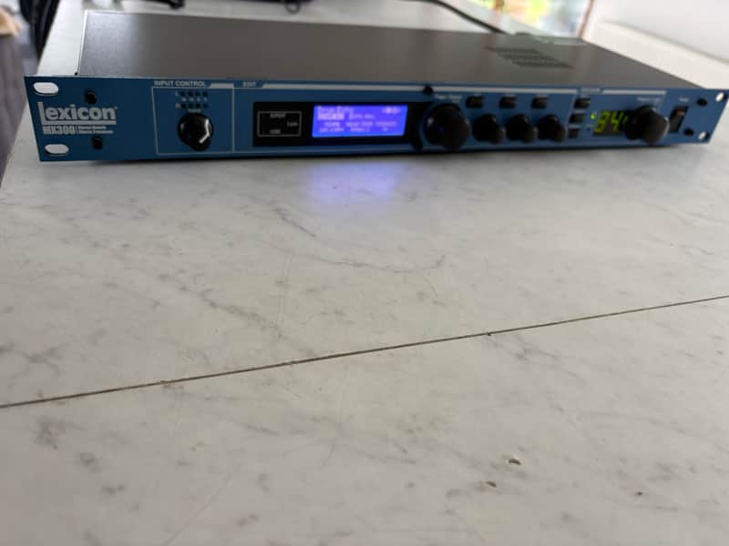 Lexicon MX300 Stereo Reverb Effects Processor 2010s - Blue image 1