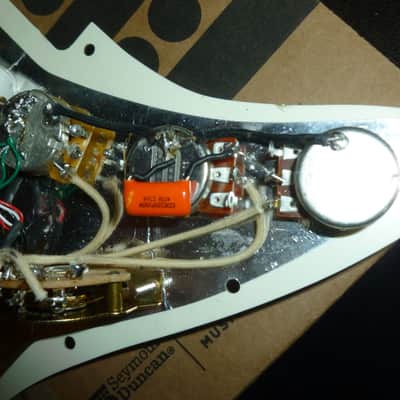 Seymour Duncan Dave Murray Signature Pickguard Assembly 2010s - Pearloid image 15