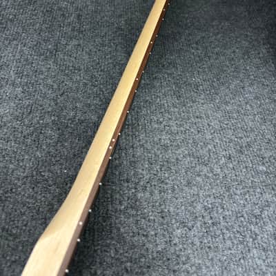 Electric bass guitar neck/T 20250205 (21frets  ) maple/Purple core wood image 8
