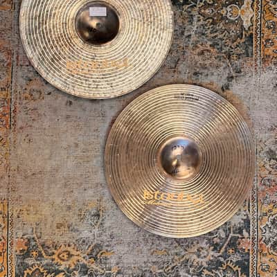 Dark Dry Istanbul Mehmet Kirkor K 14” Hihats 980 1230 g IMMACULATE Unique Black Gold! Controlled! image 2