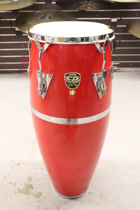 Cosmic Percussion CP 10" Conga Drum Red image 1