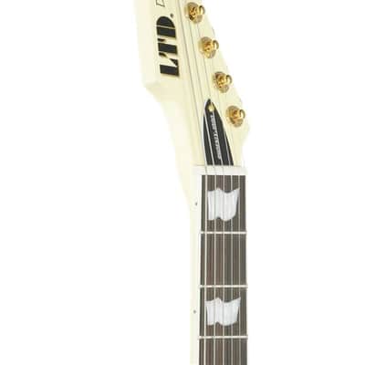 ESP LTD Deluxe Phoenix-1000 Electric Guitar Vintage White image 4