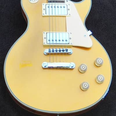Modified LP + Cream Binding+2" Wide XX-Large Rosewood/Maple Neck (51mm at the nut)  Custom Shop LP Goldtop +2 Matched Custom Pickups +Leveled, Crowned and Polished Frets + Complete setup with Low Action! image 2