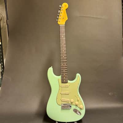 Fender Custom Shop LTD `62 Poblano Stratocaster Journeyman CC Faded Aged Surf Green image 6